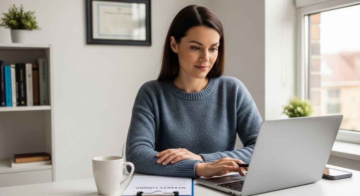 Balancing work and online studies